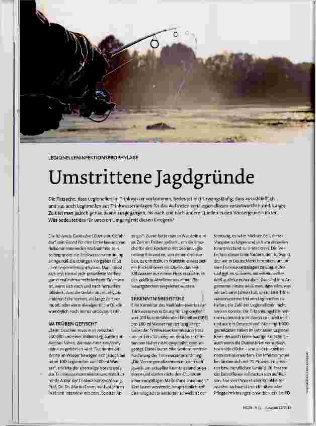 Vorschauseite 1: Umstrittene Jagdgründe