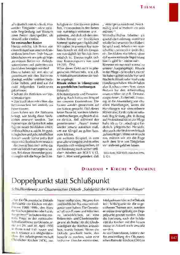 Vorschauseite 4: Rituale in der Pflege - Sinn oder Unsinn?