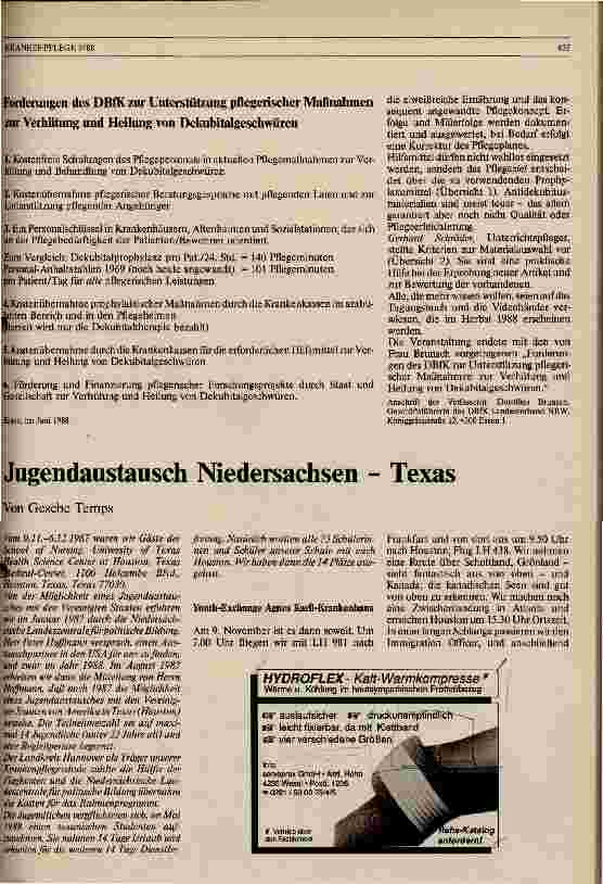 Vorschauseite 1: Jugendaustausch Niedersachsen - Texas