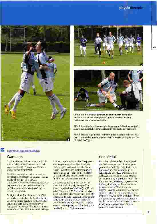 Vorschauseite 2: Nach dem Training ist vor dem Training