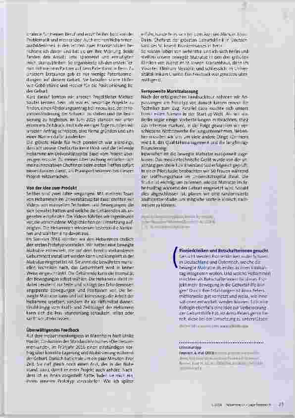 Vorschauseite 2: Die bewegte Matratze
