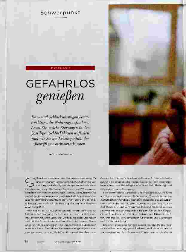 Vorschauseite 1: GEFAHRLOS genießen