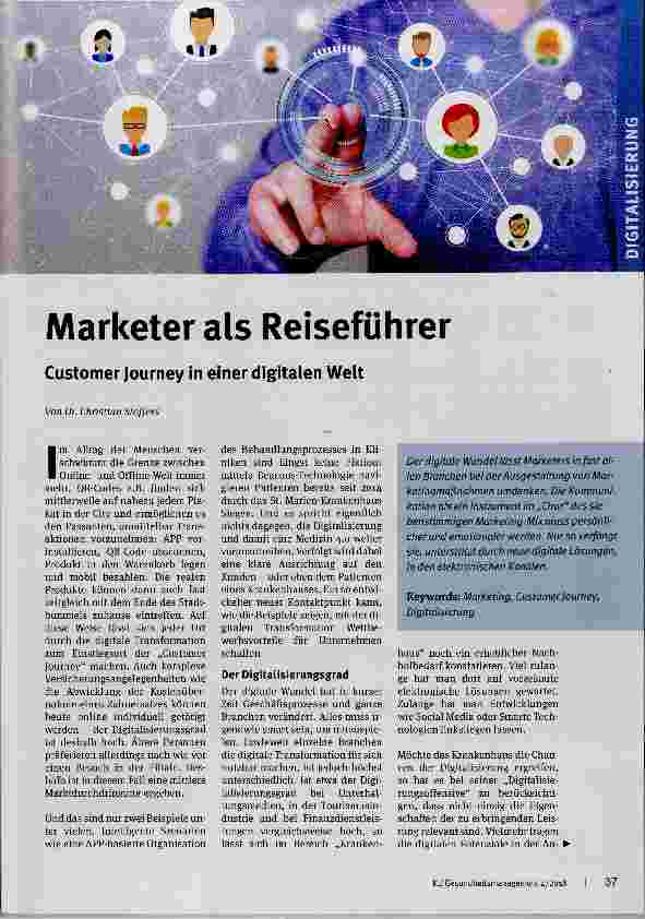 Vorschauseite 1: Marketer als Reiseführer