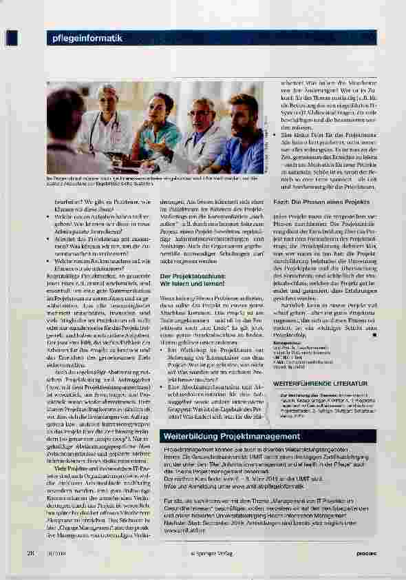 Vorschauseite 3: Hilfe, ein Projekt! Grundlagen für ein professionelles Projektmanagement