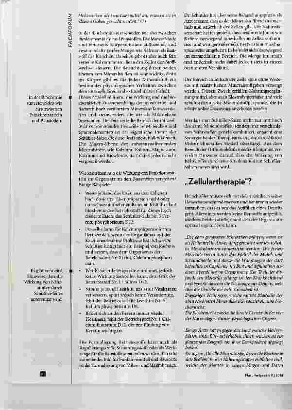 Vorschauseite 3: Die Biochemie nach Dr. Schüfeler