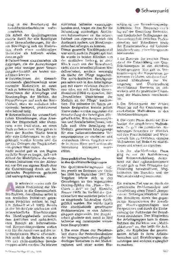 Vorschauseite 3: Gesundheitsdienste in der Vernetzung