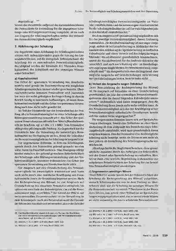 Vorschauseite 5: Die Notwendigkeit von Schulungsansprüchen und ihre Umsetzung