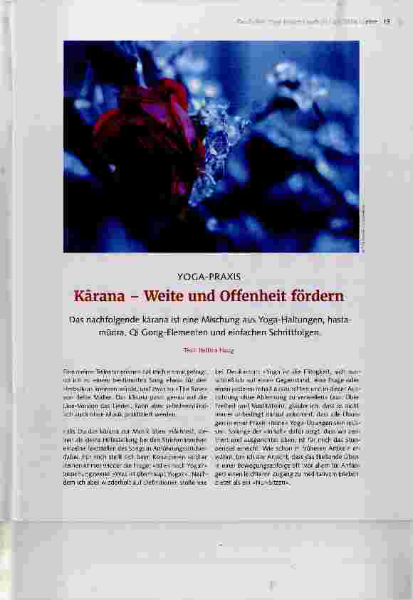 Vorschauseite 1: Kärana - Weite und Offenheit fördern