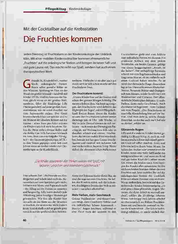 Vorschauseite 1: Die Fruchties kommen