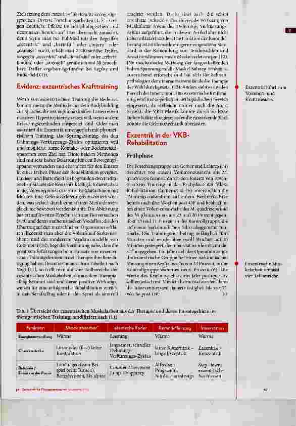 Vorschauseite 2: Exzentrisches Training in der Rehabilitation