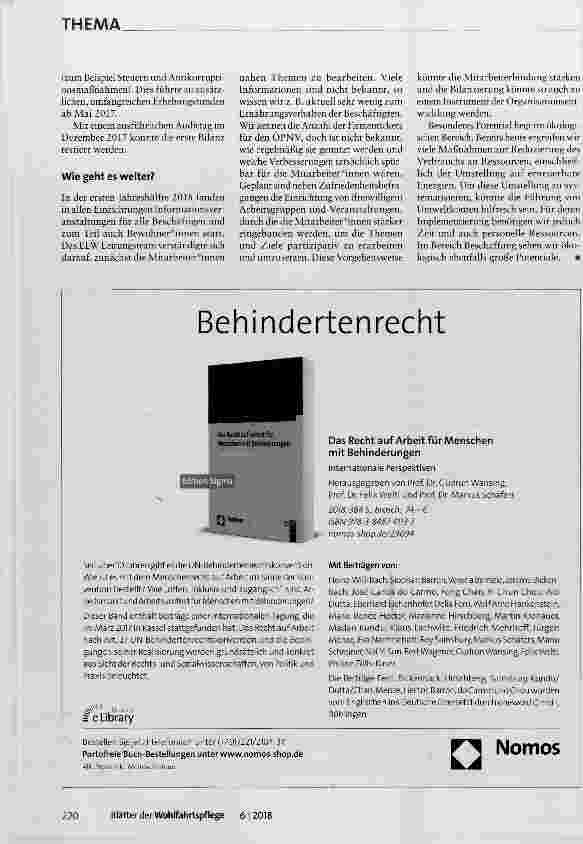 Vorschauseite 3: Die Gemeinwohlbilanz des Eigenbetriebs Leben und Wohnen der Landeshauptstadt Stuttgart (ELW)