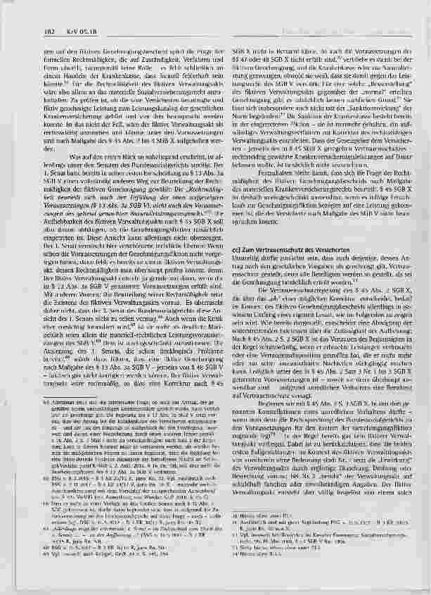 Vorschauseite 6: Die Aufhebung fiktiver Verwaltungsakte im Recht der gesetzlichen Krankenversicherung