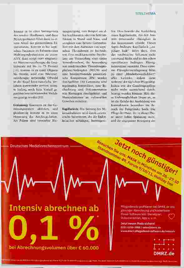 Vorschauseite 6: Sepsis erkennen und bekämpfen eine Aufgabe für die Intensivpflege