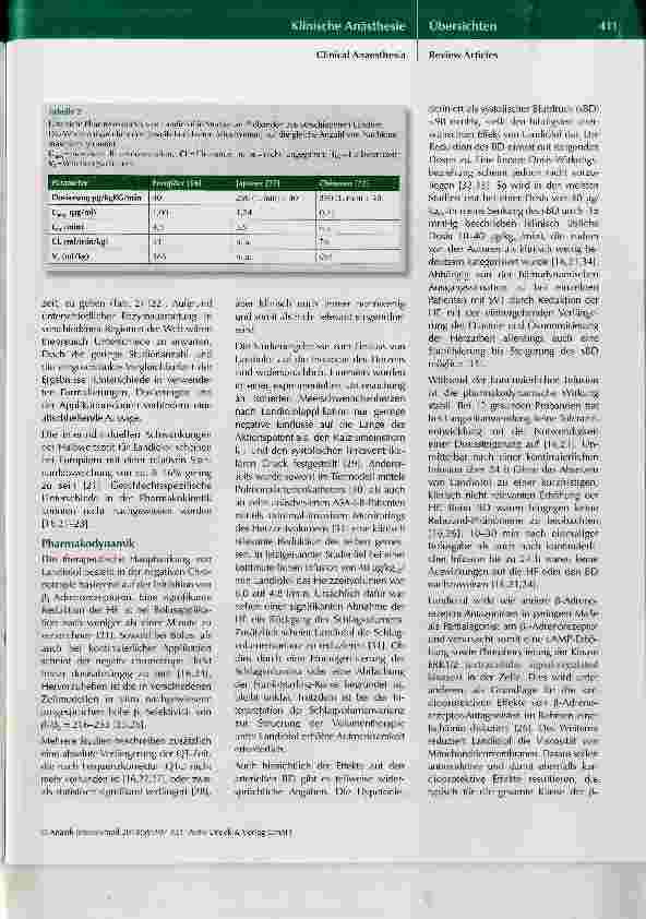 Vorschauseite 4: Rolle des ultrakurzwirksamen ß1-Adrenorezeptor-Antagonisten Landiolol in der Therapie des Vorhofflimmerns