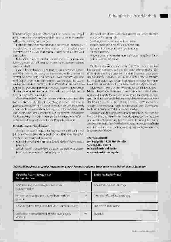 Vorschauseite 2: Projektarbeit in der Altenpflege