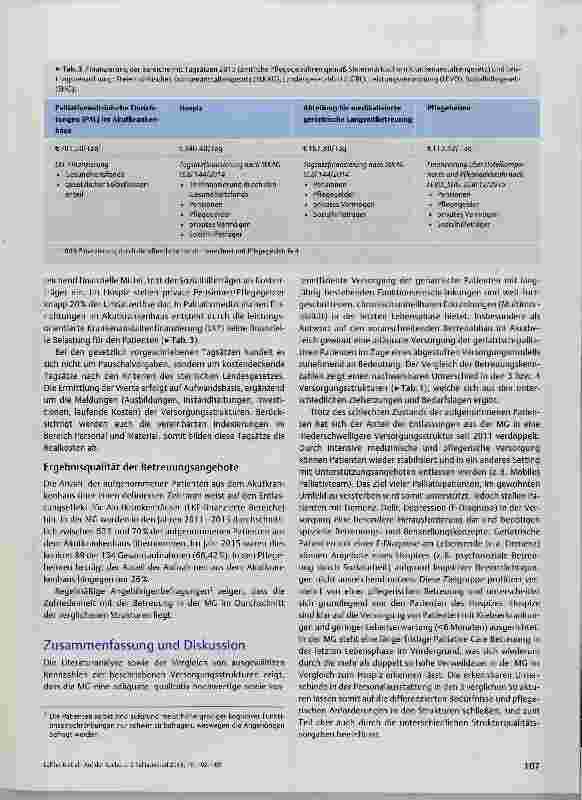 Vorschauseite 6: Auf der Suche nach dem Best Point of Service für hochaltrige, chronisch-kranke und sterbende Menschen: Die medikalisierte geriatrische Langzeitbetreuung der Geriatrischen Gesundhe…