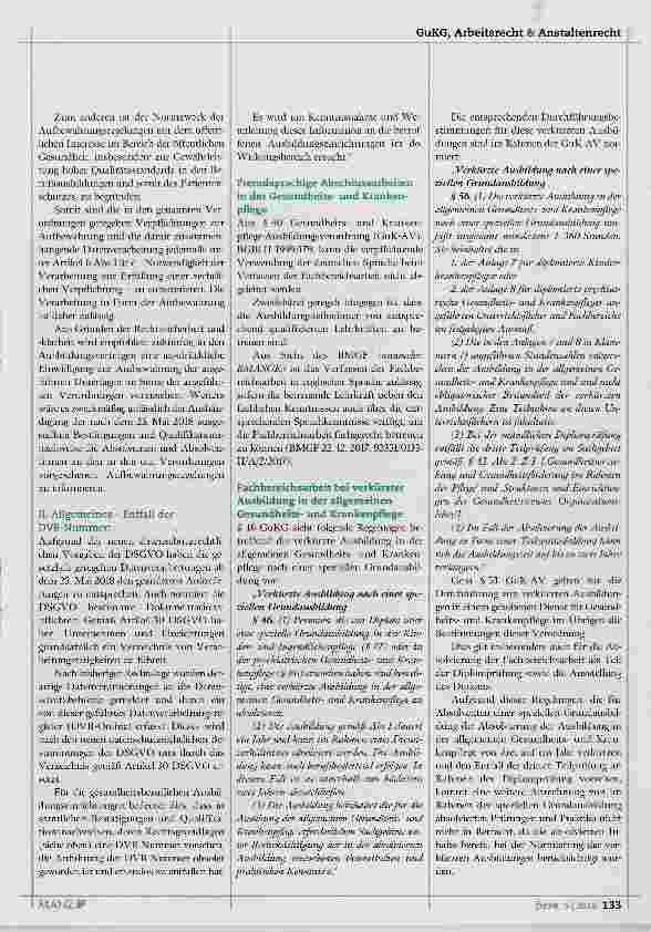 Vorschauseite 2: Aktuelles und Wichtiges aus dem Ausbildungsrecht
