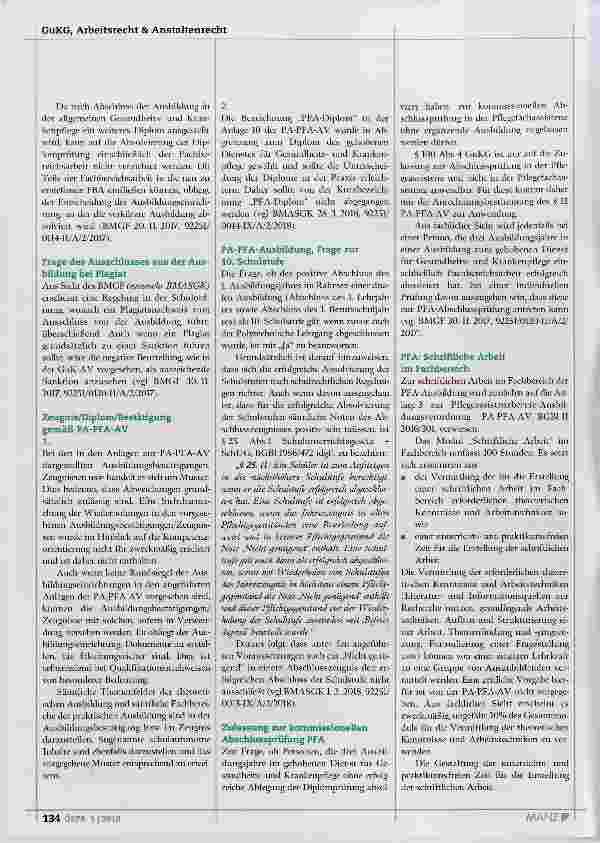 Vorschauseite 3: Aktuelles und Wichtiges aus dem Ausbildungsrecht