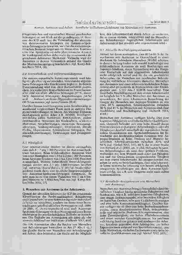 Vorschauseite 2: Autismus und Arbeit - Berufliche Teilhabemöglichkeiten von Menschen mit Autismus