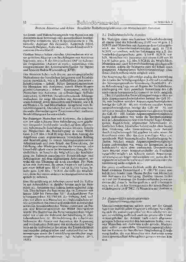 Vorschauseite 4: Autismus und Arbeit - Berufliche Teilhabemöglichkeiten von Menschen mit Autismus