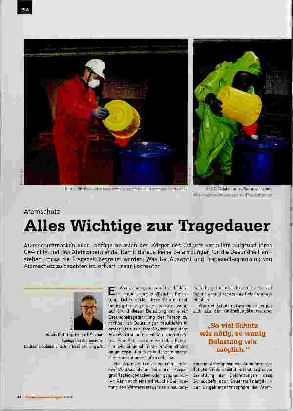 Vorschauseite 1: Alles Wichtige zur Tragedauer