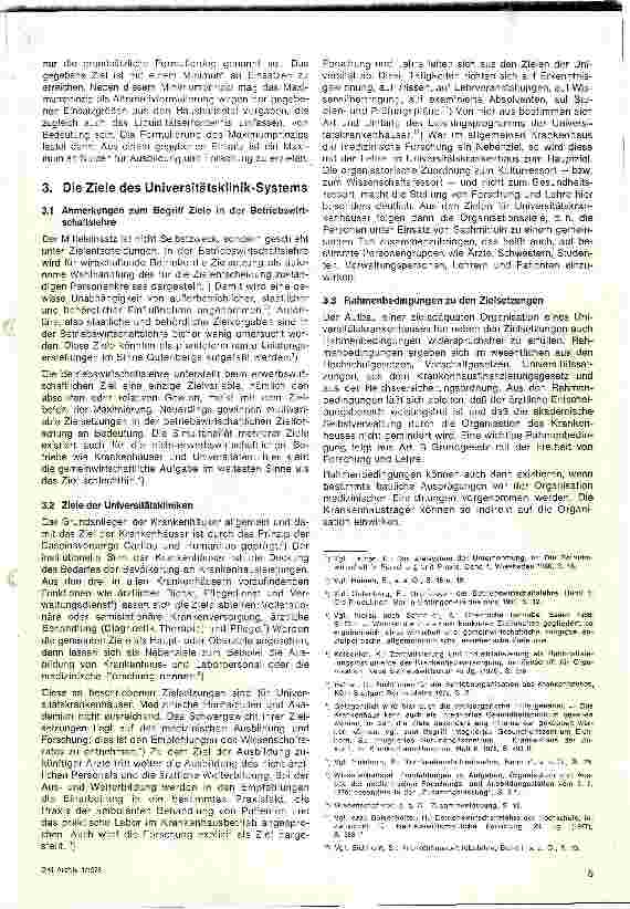 Vorschauseite 3: Organisationskonzepte der Betriebswirtschaftslehre unter Berücksichtigung ihrer Eignung für medizinische Einrichtungen der Universitäten