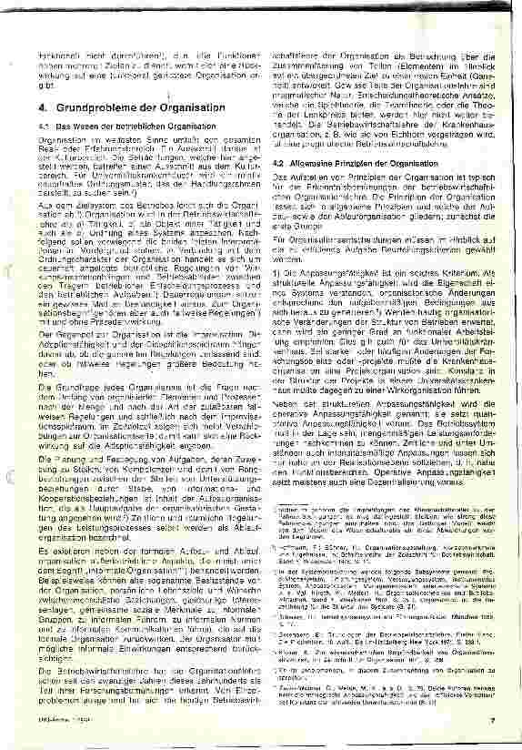 Vorschauseite 5: Organisationskonzepte der Betriebswirtschaftslehre unter Berücksichtigung ihrer Eignung für medizinische Einrichtungen der Universitäten
