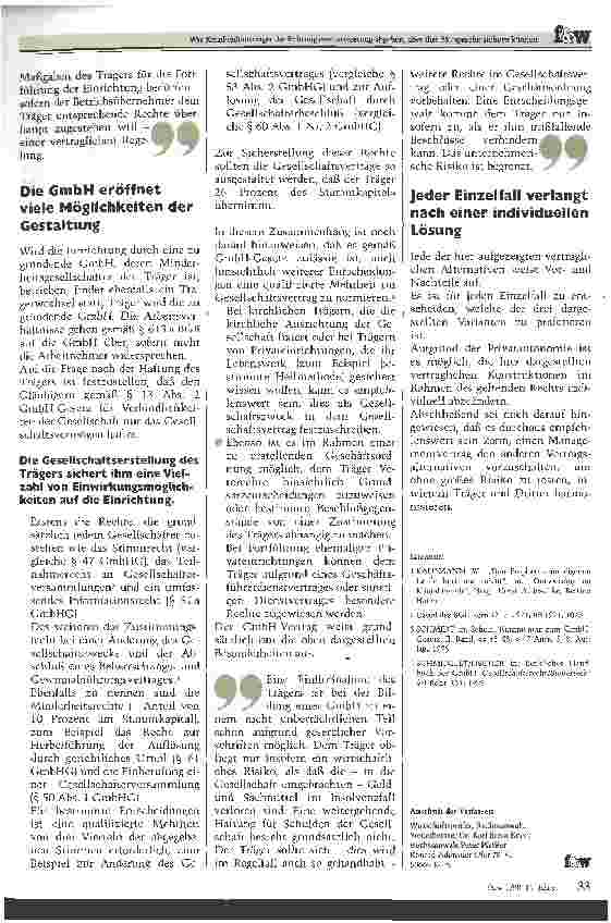 Vorschauseite 3: Wie Krankenhausträger die Führungsverantwortung abgeben, aber ihre Mitsprache sichern können.
