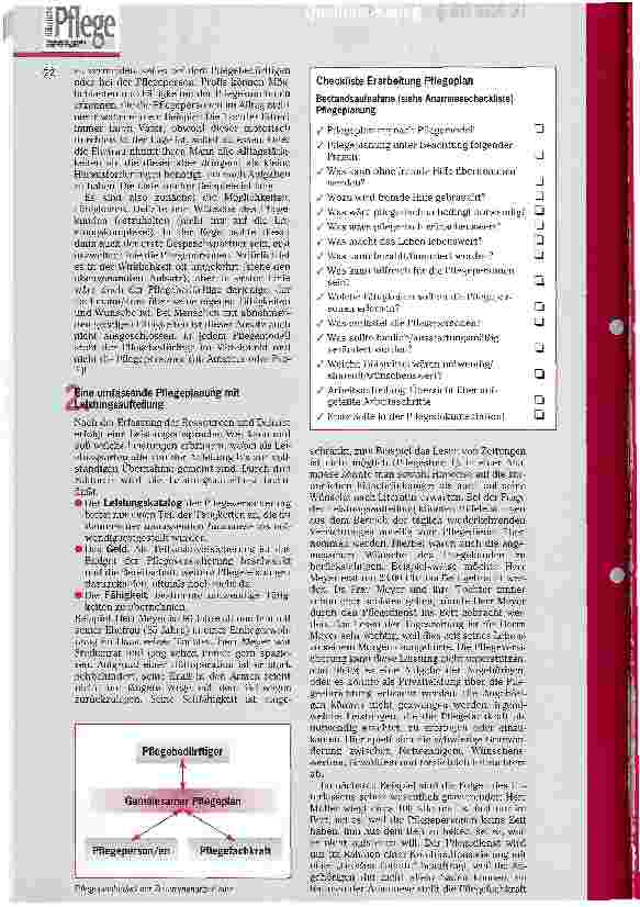 Vorschauseite 2: Die Pflegeplanung: Ein Spannungsfeld?! Teil 6: Pflegeanamnese und Pflegeplanung