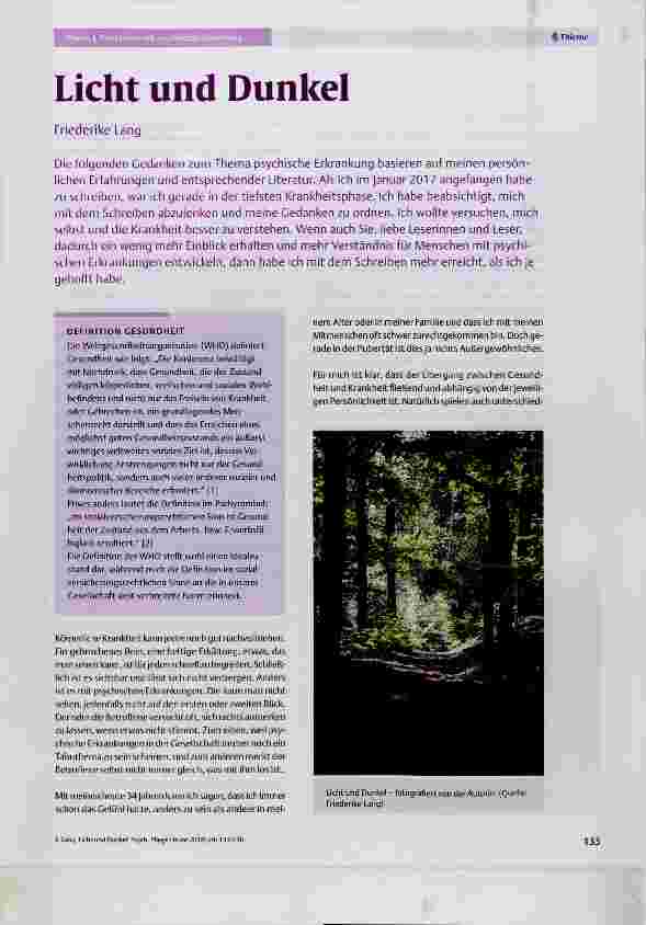 Vorschauseite 1: Licht und Dunkel