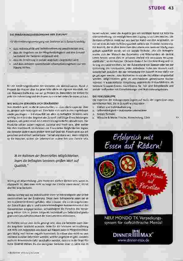 Vorschauseite 2: Ernährung der Zukunft