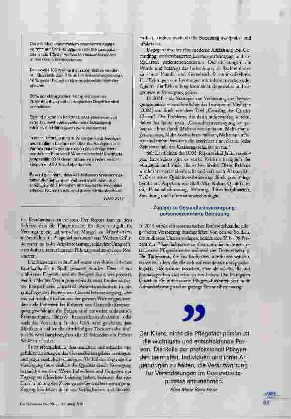 Vorschauseite 4: Gesundheit ist ein Menschenrecht