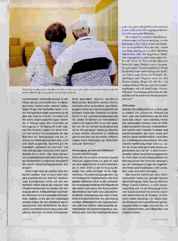 Vorschauseite 3: „Patientenkarriere“ von der Akutversorgung bis zur Nachsorge - wo knirscht es?