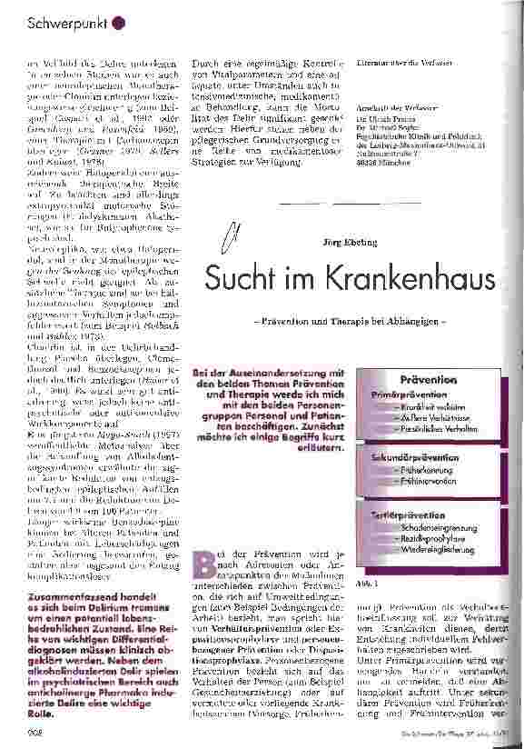 Vorschauseite 6: Differentialdiagnose und Therapie des deliranten Patienten