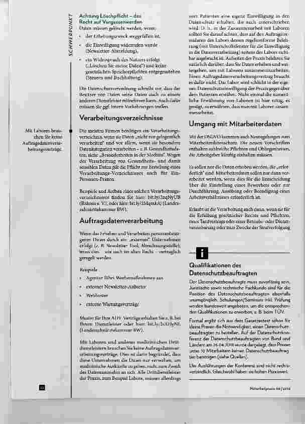 Vorschauseite 4: Europäische Datenschutzverordnung was Sie wissen müssen