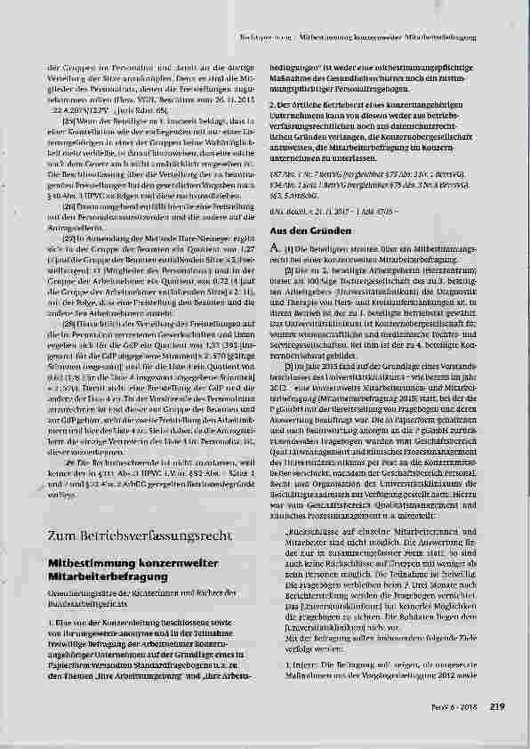 Vorschauseite 3: Verteilung der Freistellungen im Personalrat