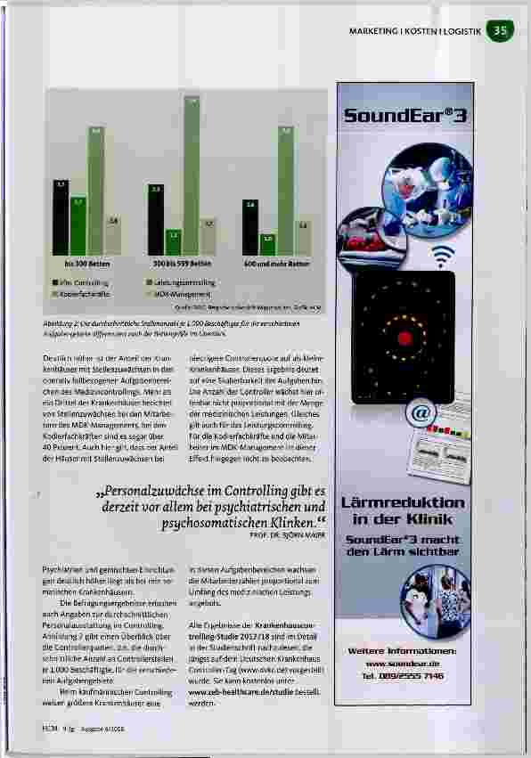 Vorschauseite 4: Schnittstelle: Controlling und Personalwirtschaft