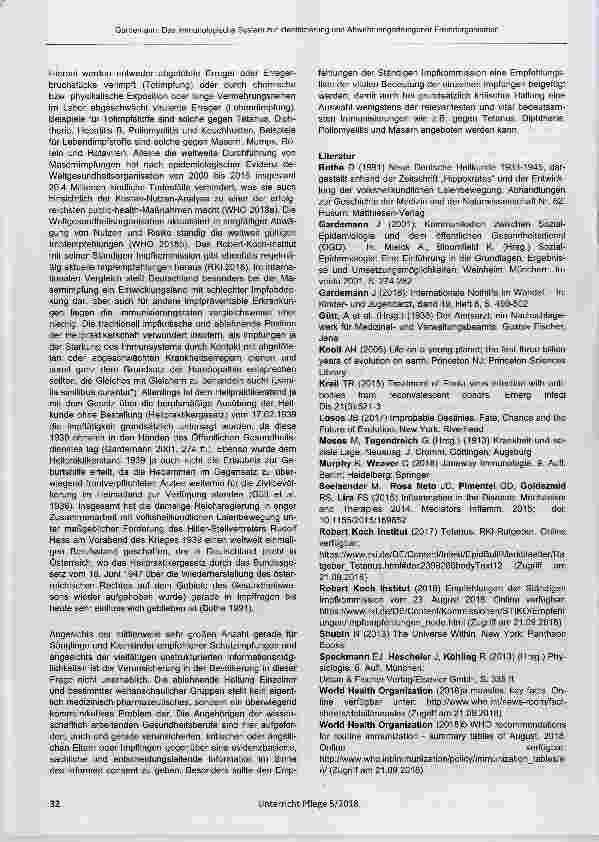 Vorschauseite 3: Das immunologische System zur Identifizierung und Abwehr eingedrungener Fremdorganismen