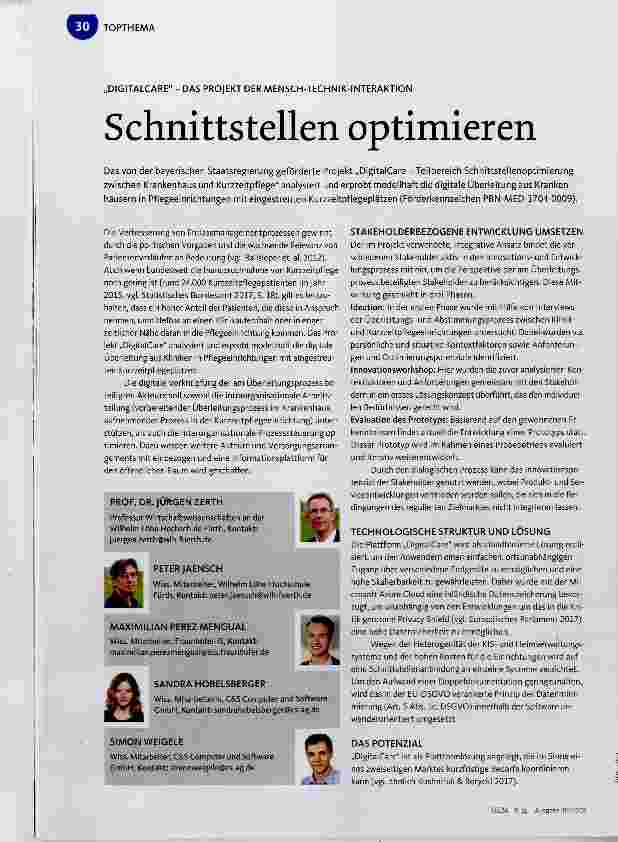 Vorschauseite 1: Schnittstellen optimieren