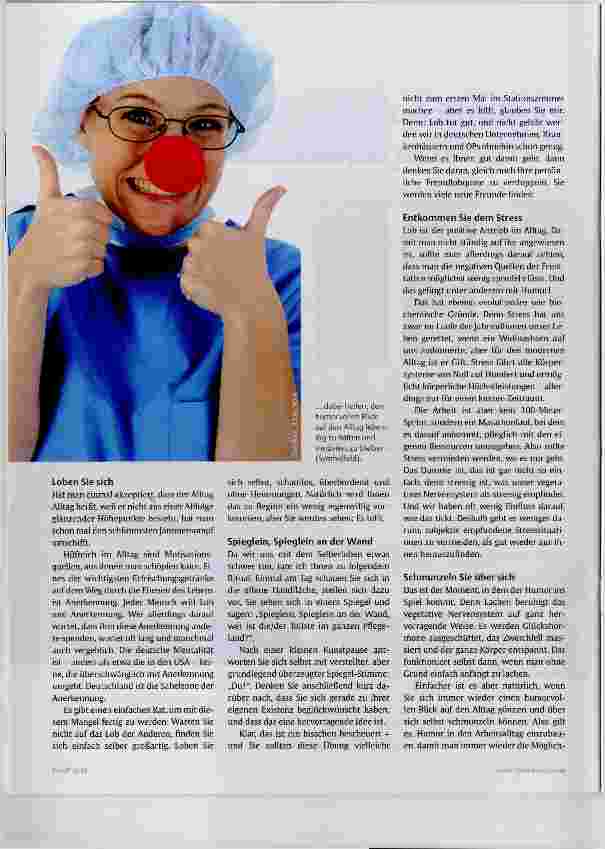 Vorschauseite 2: Humor-Stolperer und Erfrischungsquellen