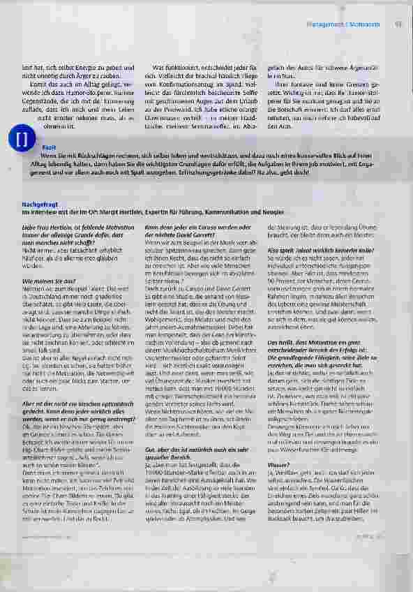 Vorschauseite 3: Humor-Stolperer und Erfrischungsquellen