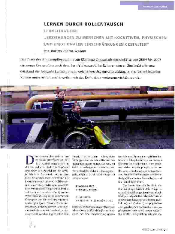 Vorschauseite 1: LERNEN DURCH ROLLENTAUSCH