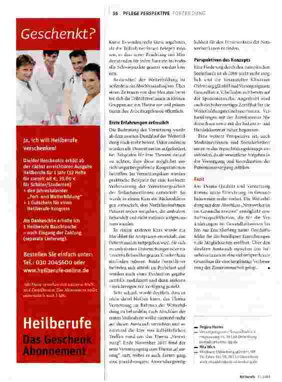 Vorschauseite 2: Weiterbildung für Netzwerker