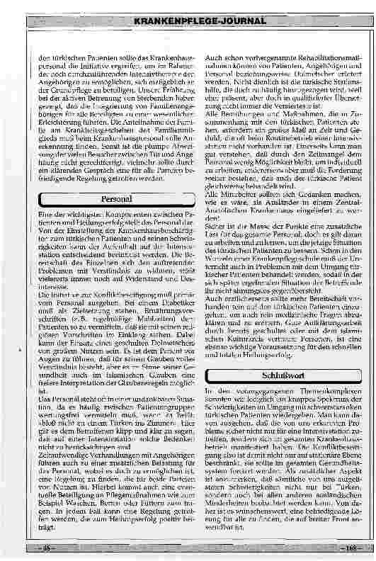 Vorschauseite 4: Der türkische Patient auf der Intensivstation