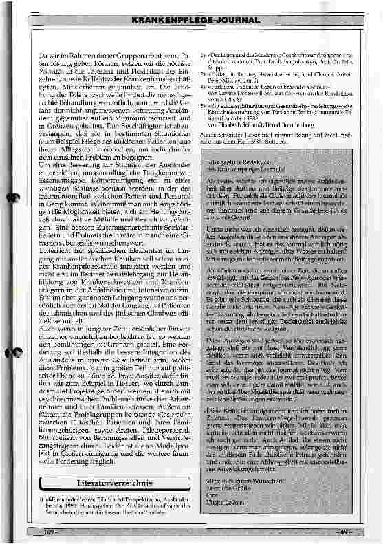 Vorschauseite 5: Der türkische Patient auf der Intensivstation