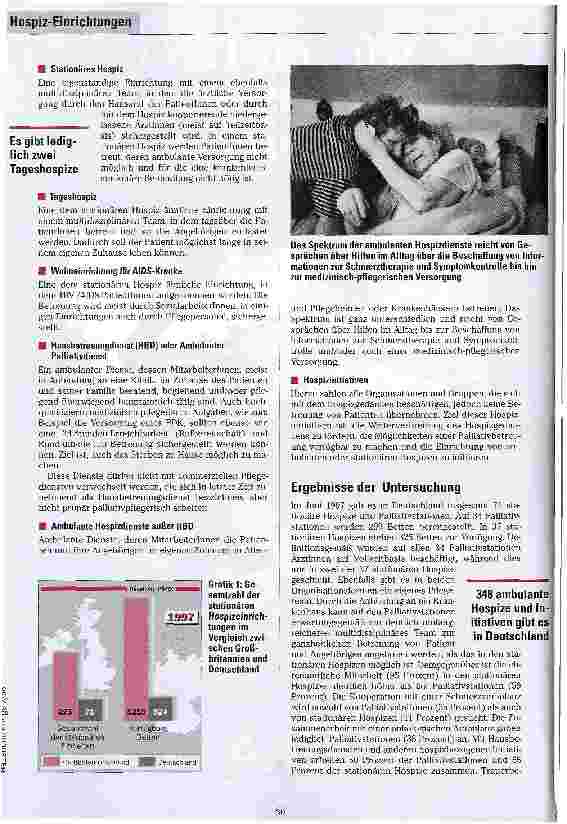 Vorschauseite 2: Es gibt noch viel zu tun. .. Hospize und Palliativeinrichtungen in Deutschland - eine Standortbestimmung