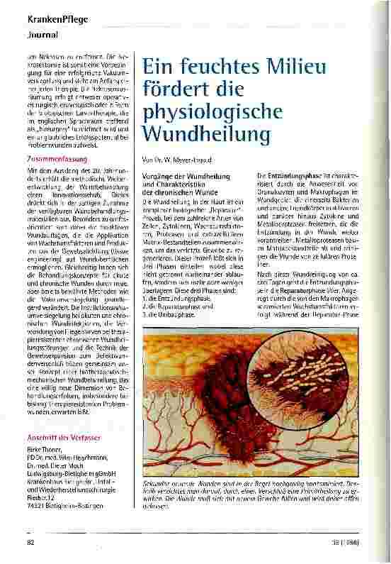 Vorschauseite 4: Wundbehandlung durch Vakuumversiegelung
