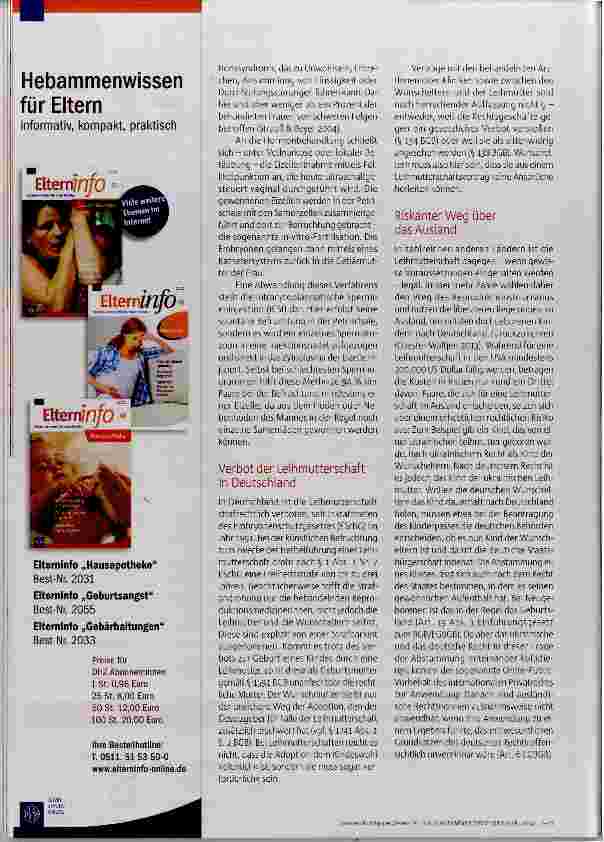 Vorschauseite 3: Tabu per Gesetz