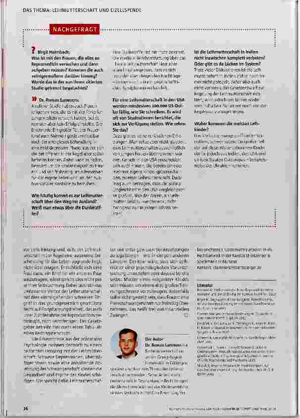 Vorschauseite 5: Tabu per Gesetz