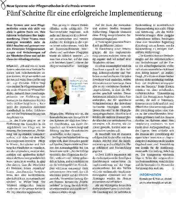 Vorschauseite 1: Fünf Schritte für eine erfolgreiche Implementierung